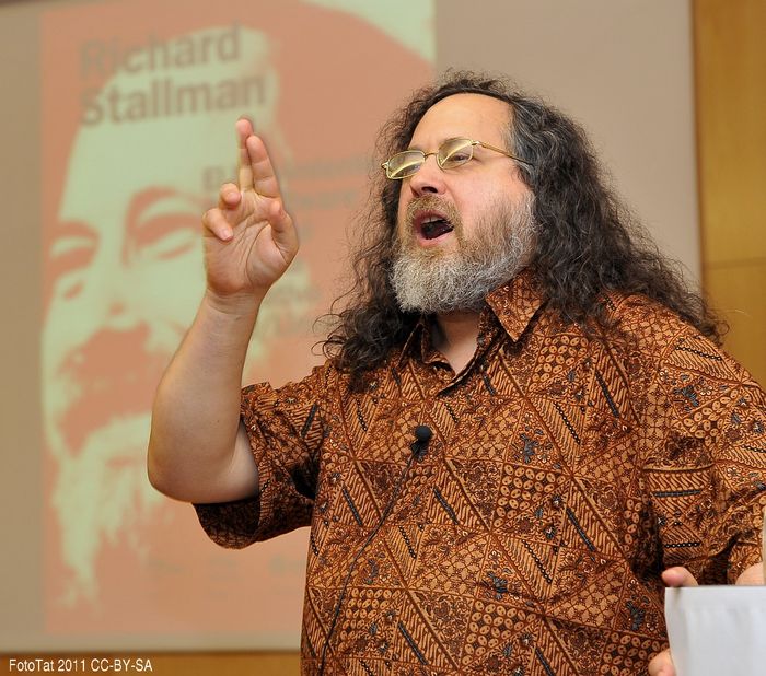 Richard Stallman en Walqa